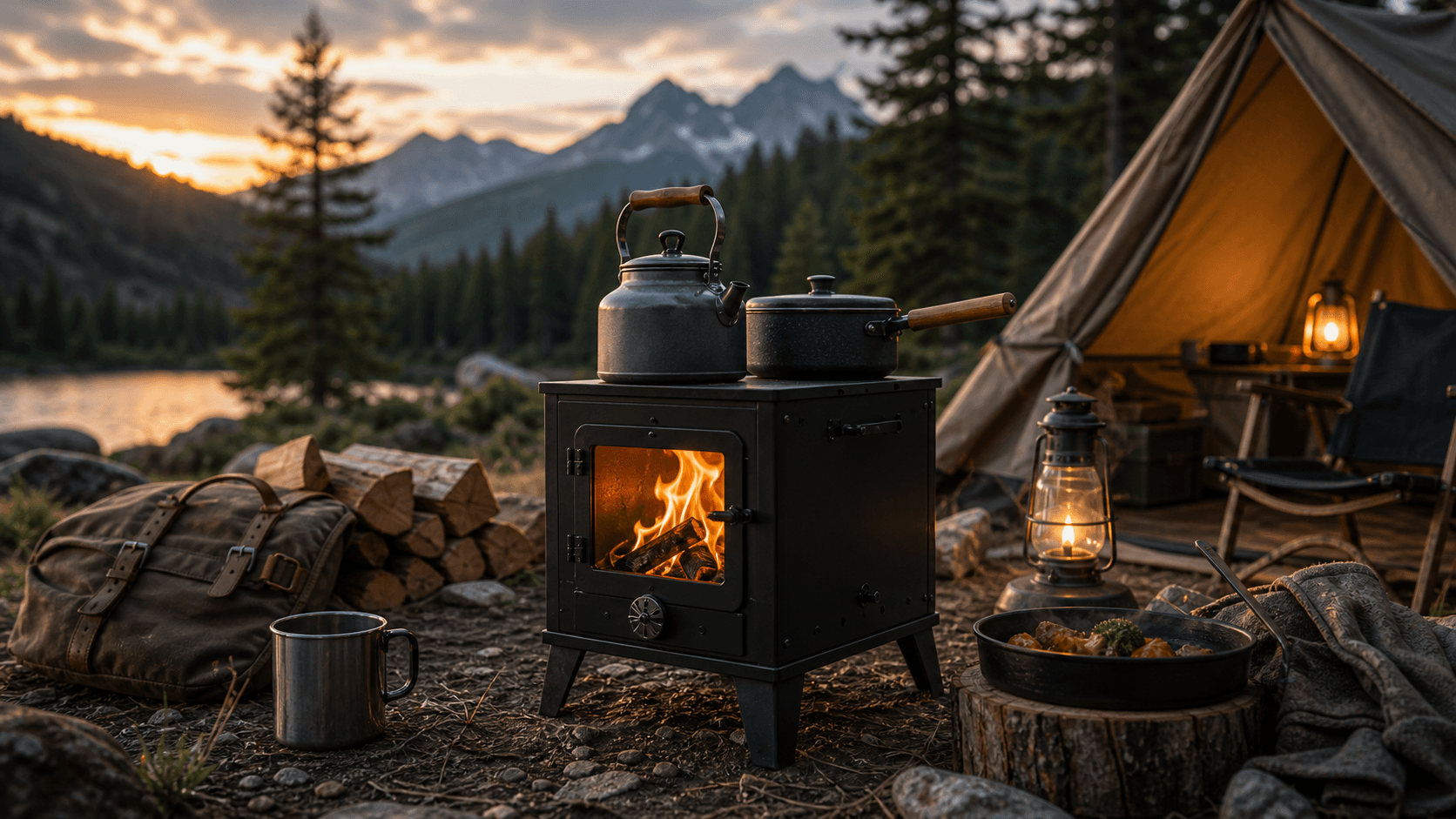 Camping & Overlanding outdoor fire product application